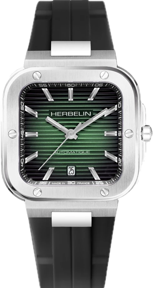 HERBELIN CAP CAMARAT SQUARE AUTOMATIC