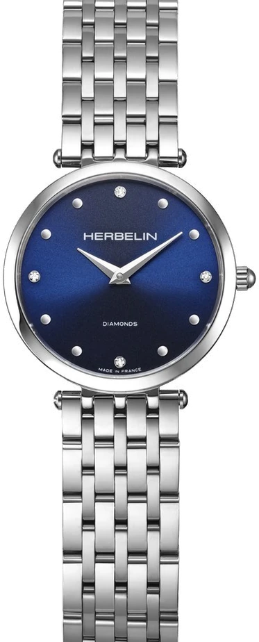 HERBELIN EPSILON Edelstahl blau 17116B85