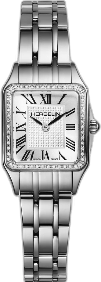 HERBELIN LUNA Mini Diamanten Metallband 17407B54Y08