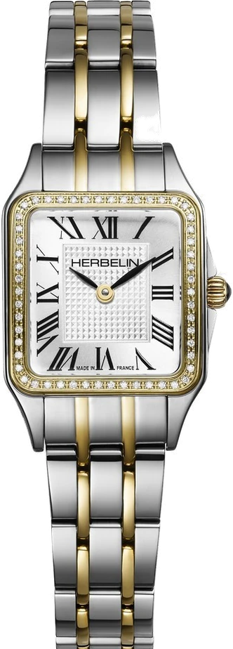 HERBELIN LUNA Mini Diamanten Bicolor 17407BT54Y08