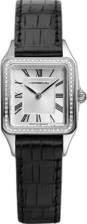 HERBELIN LUNA Diamanten Lederband 17457AP62Y01