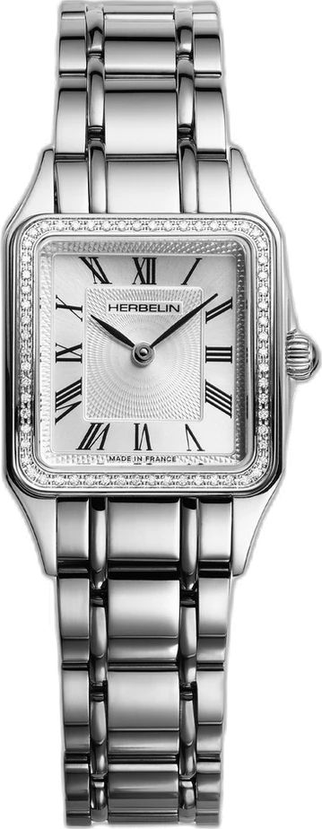 HERBELIN LUNA Diamanten Metallband 17457B62Y01