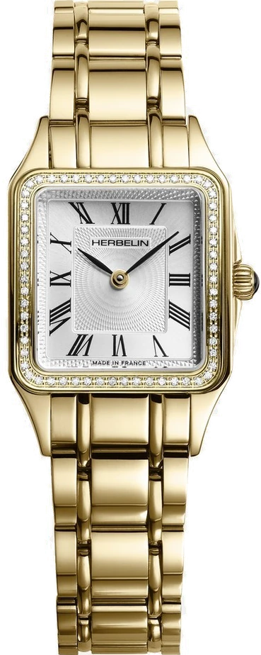 HERBELIN LUNA Diamanten gelbgoldfarben 17457BP1N62Y01