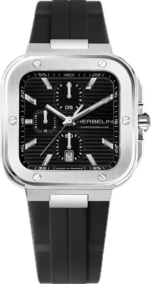 HERBELIN CAP CAMARAT SQUARE CHRONOGRAPH