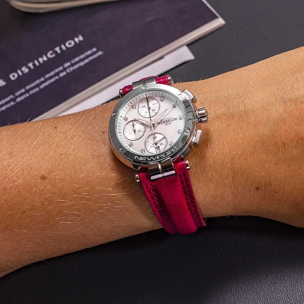 HERBELIN NEWPORT CHRONO 35688AP89FU – am Handgelenk