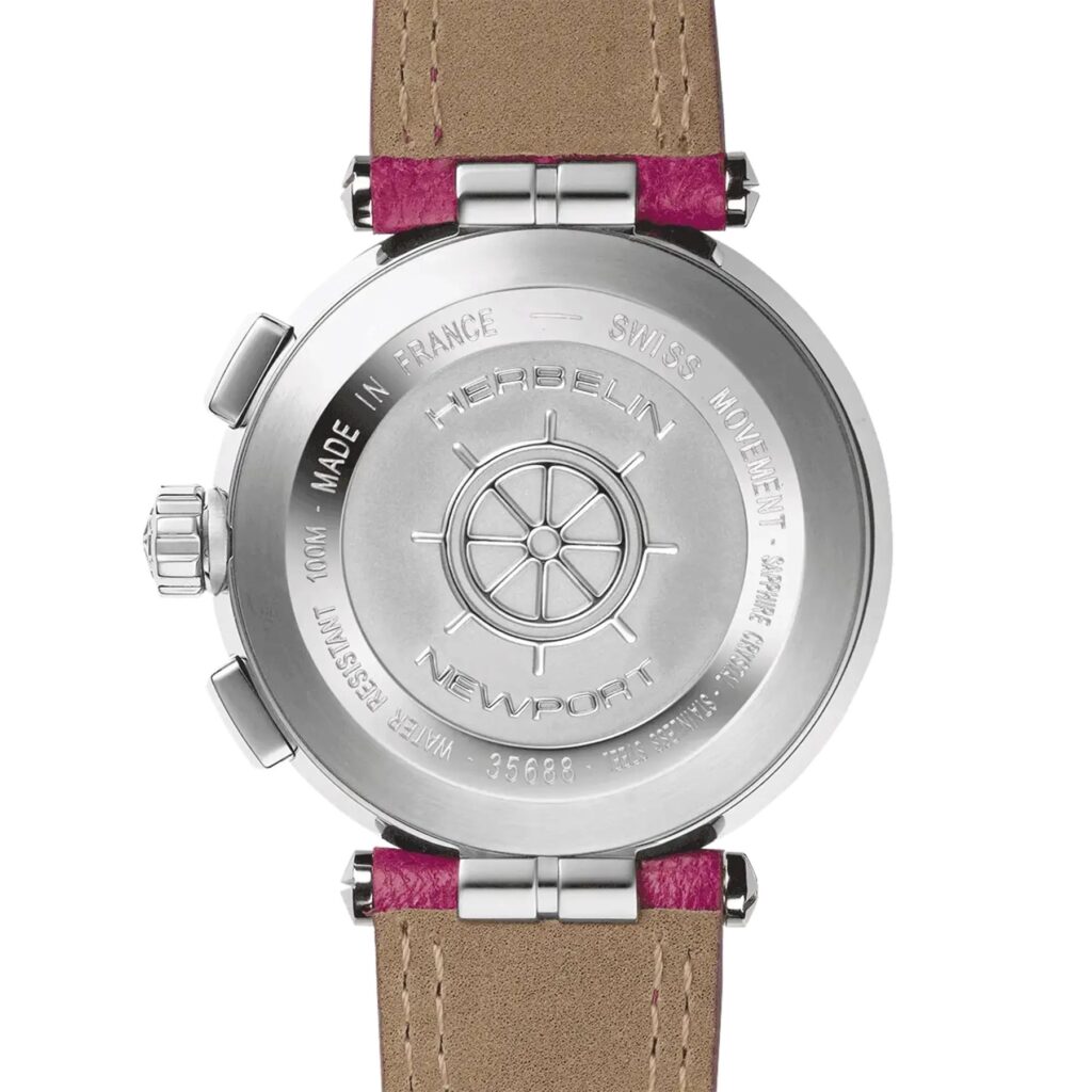 HERBELIN NEWPORT CHRONO 35688AP89FU – Rückseite