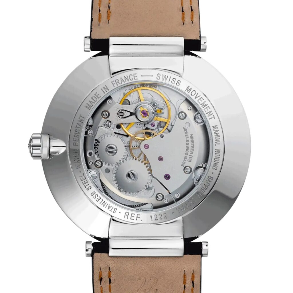 HERBELIN NEWPORT SLIM MECHANICAL 1222T15BL – Rückseite