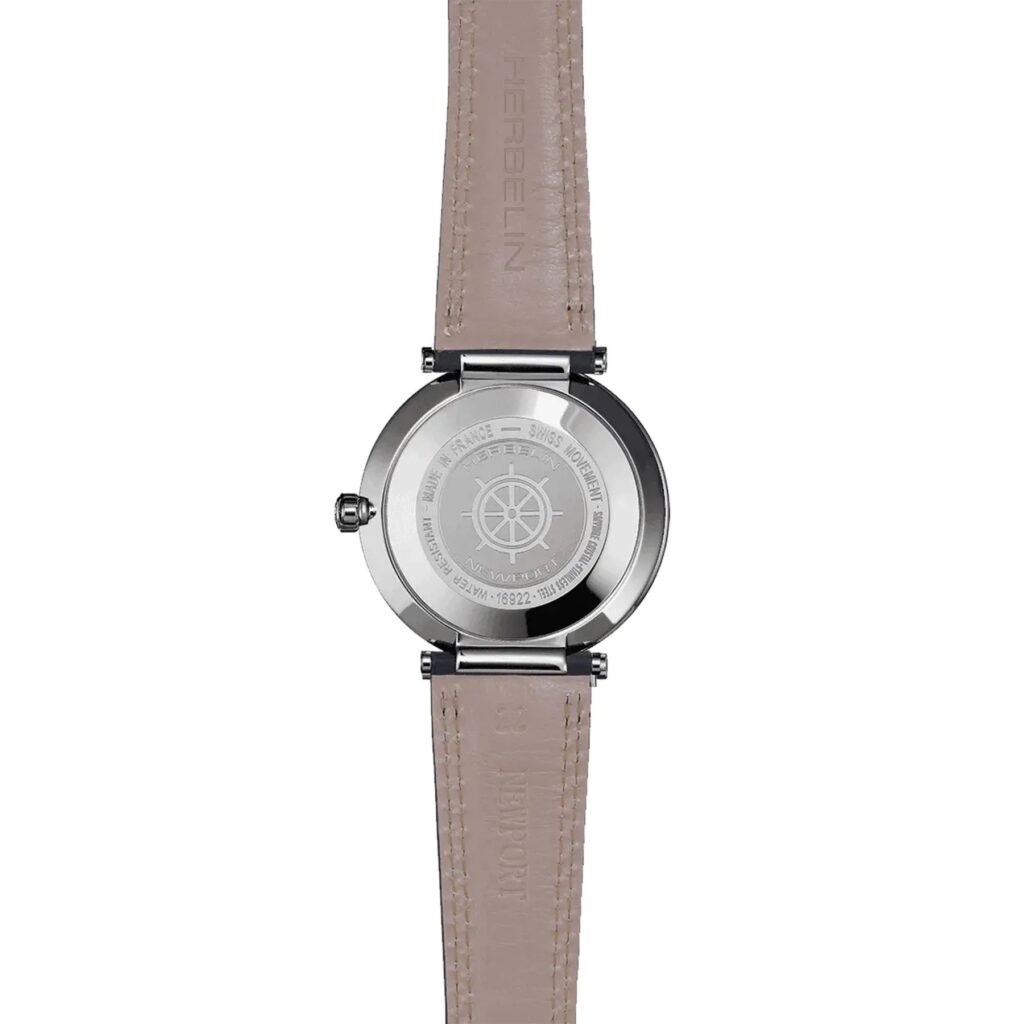 HERBELIN NEWPORT SLIM 16922AP60BL – Rückseite