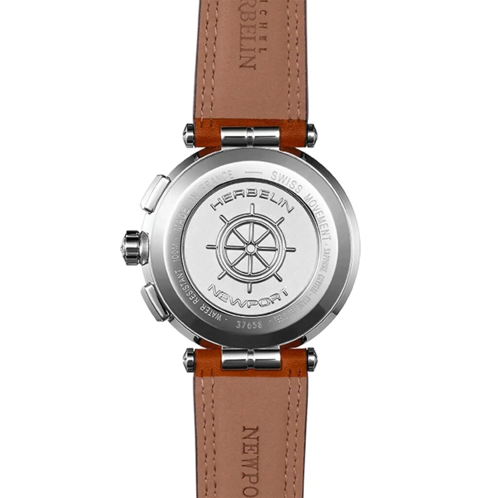 HERBELIN NEWPORT CHRONO 37658AP15GD – Rückseite