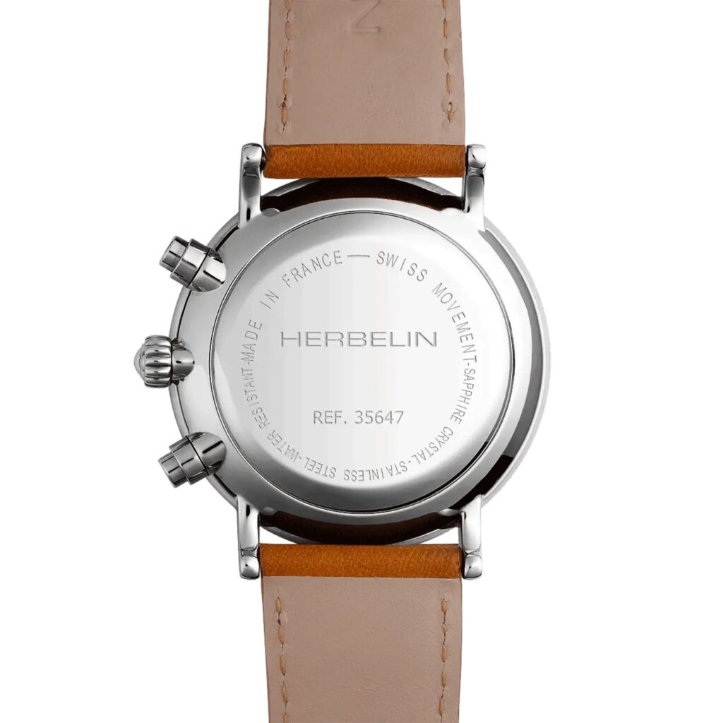 HERBELIN INSPIRATION CHRONO 35647AP17TRGD – Rückseite