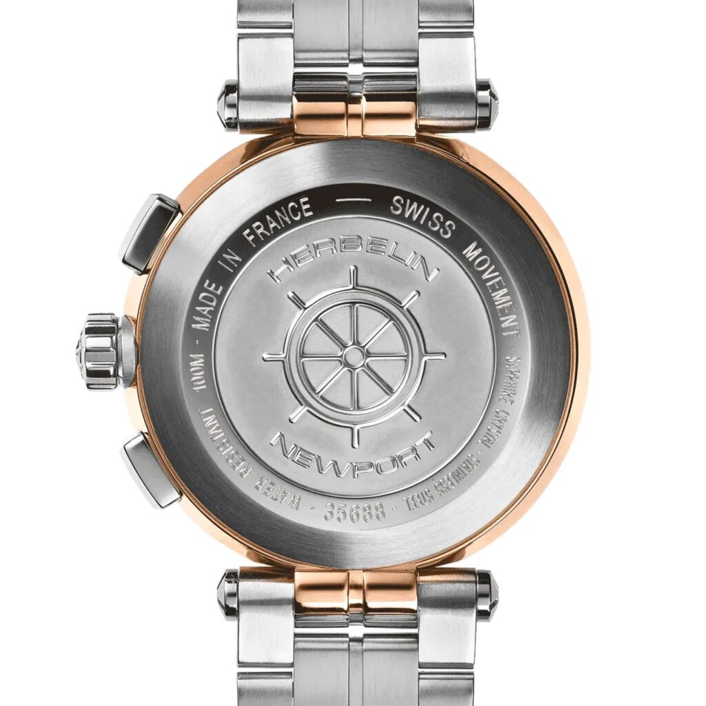 HERBELIN NEWPORT CHRONO 35688BTR19 – Rückseite