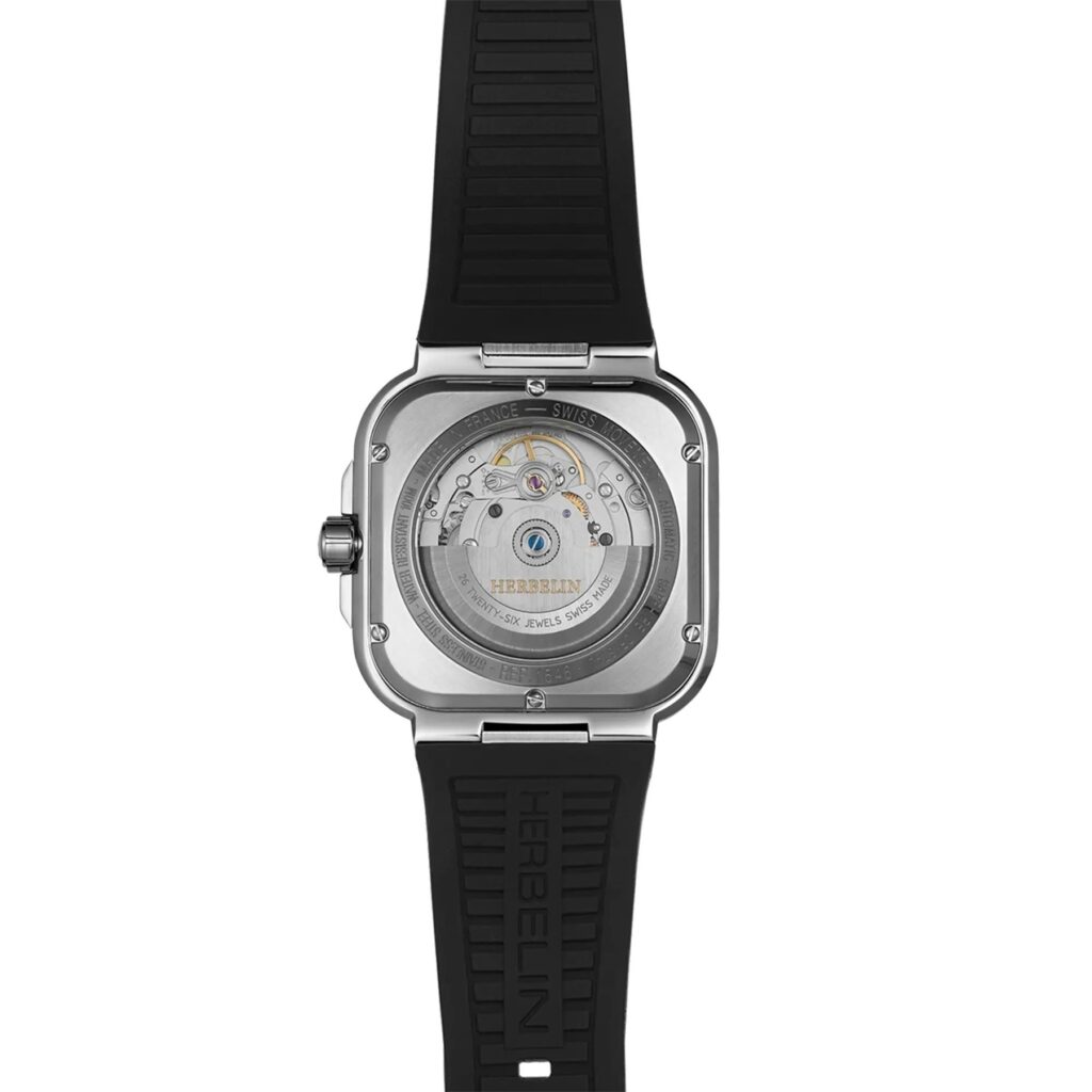 HERBELIN CAP CAMARAT SQUARE AUTOMATIC 1646A14CA – Rückseite