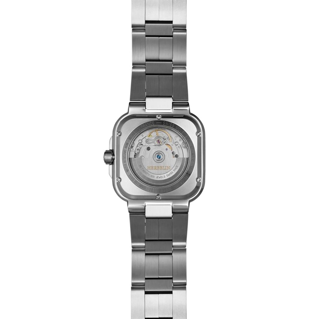 HERBELIN CAP CAMARAT SQUARE AUTOMATIC 1646B15 – Rückseite