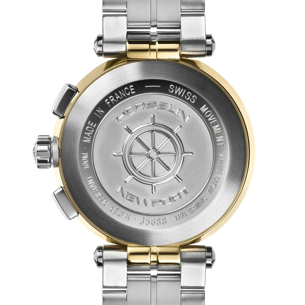 HERBELIN NEWPORT CHRONO 35688BT19 – Rückseite