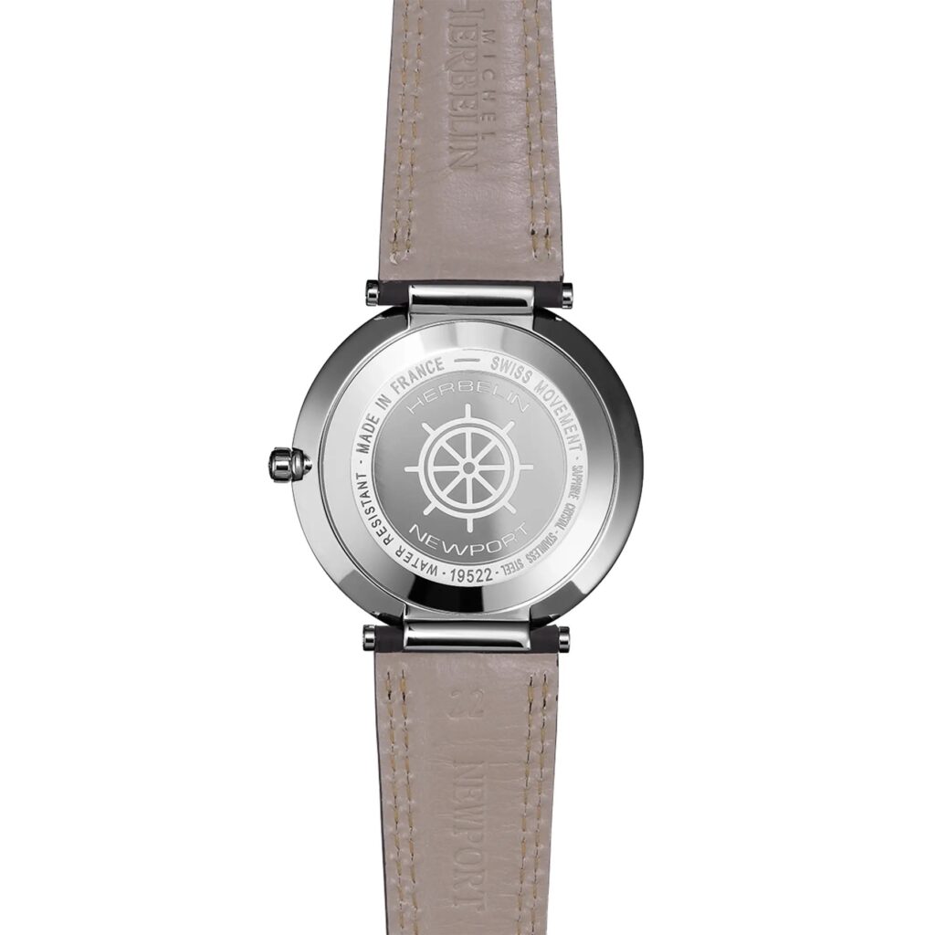 HERBELIN NEWPORT SLIM 19522AP15S – Rückseite