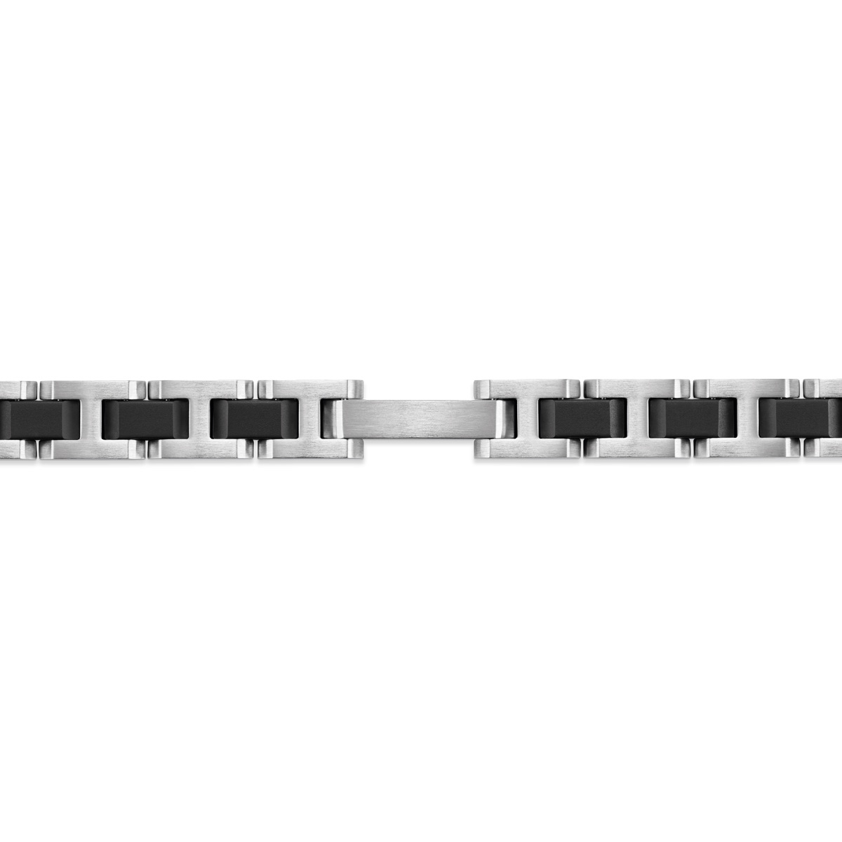 HERBELIN Cap Camarat Herrenarmband Edelstahl/Keramik Schwarz, 10 mm – Bild 2