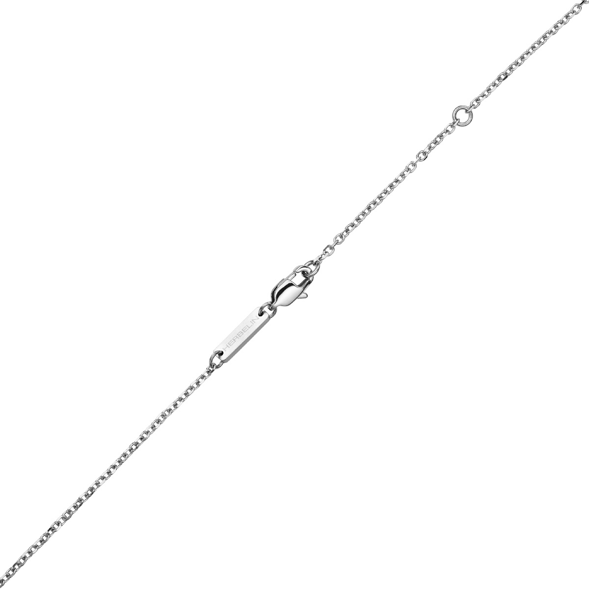 HERBELIN Newport Herrenkette mit Edelstahl-Anhänger, 60 cm – Bild 3