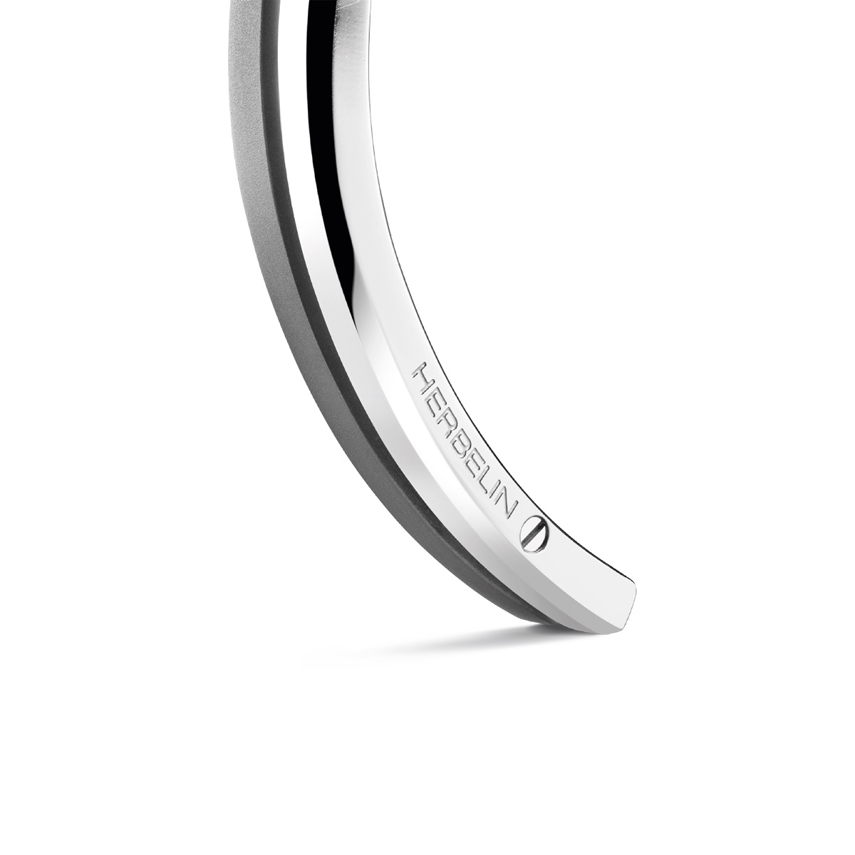 HERBELIN Newport Duo Herren-Armreif Edelstahl/Titan Anthrazit – Bild 4
