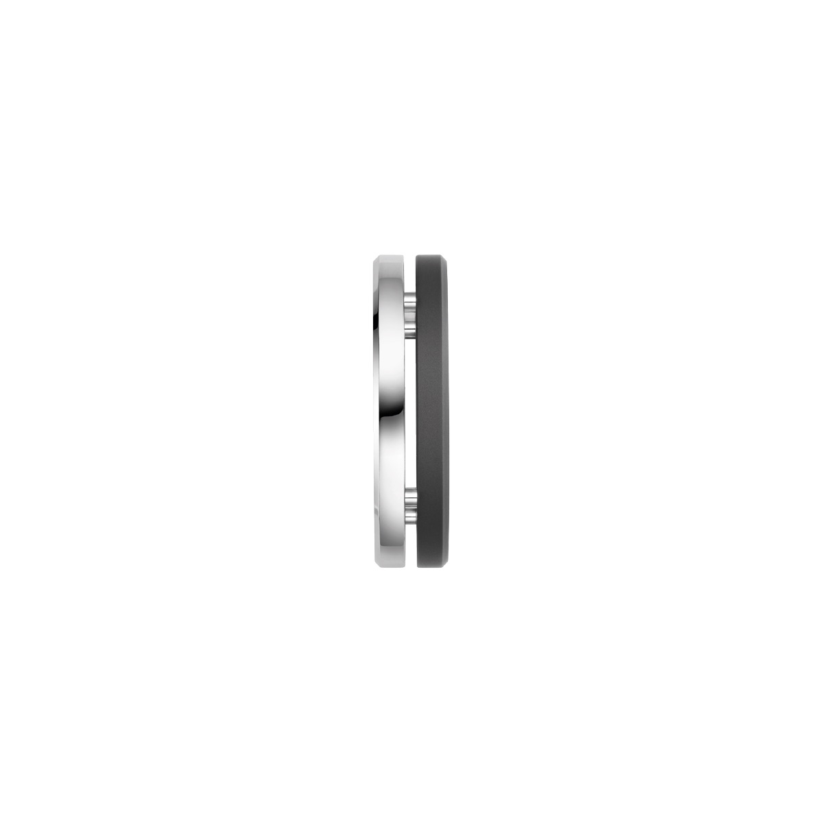 HERBELIN Newport Duo Herrenring Edelstahl/Titan – Bild 4