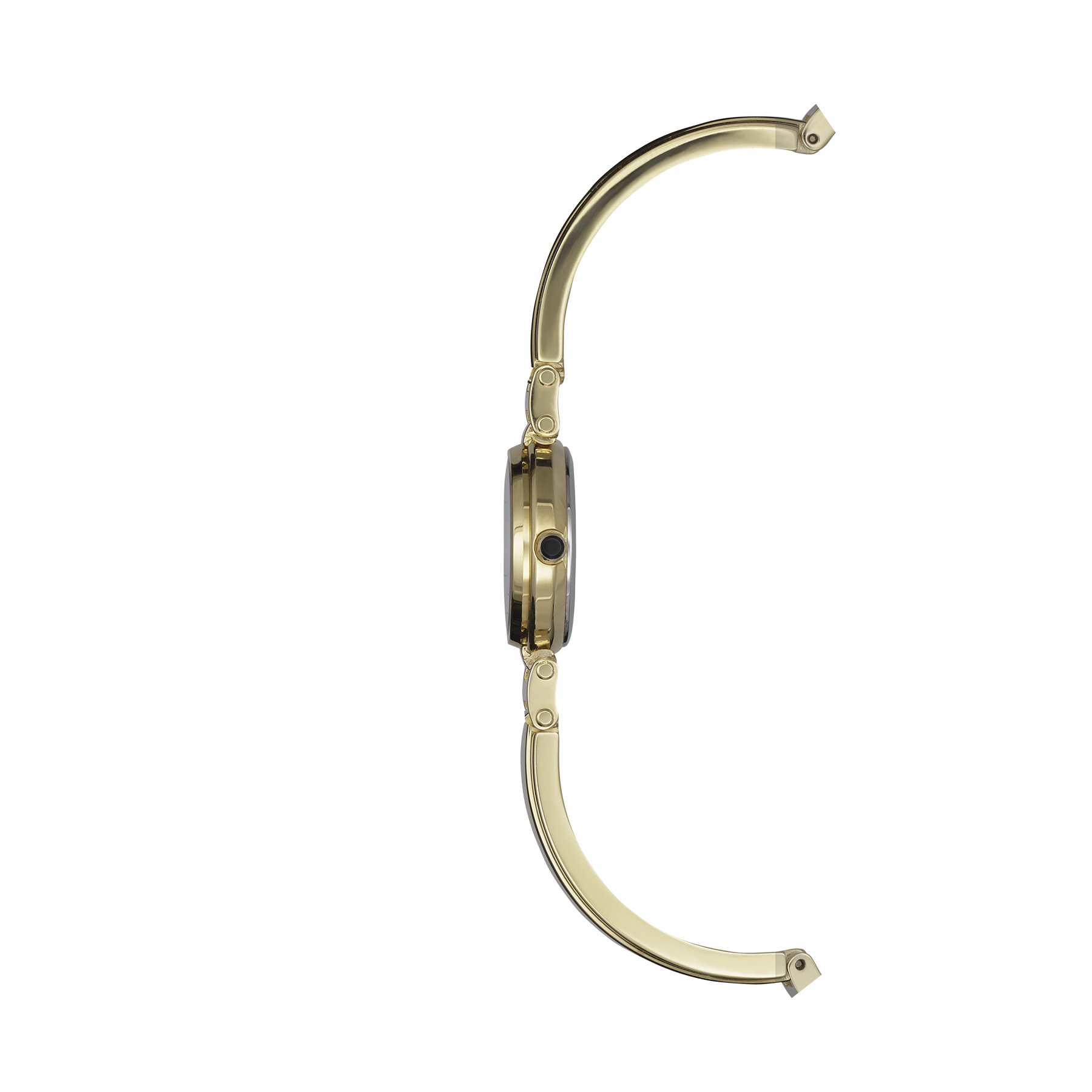 LADY H PVD Gold schwarz Perlmutt 17312BMP1N49 – Seitenansicht