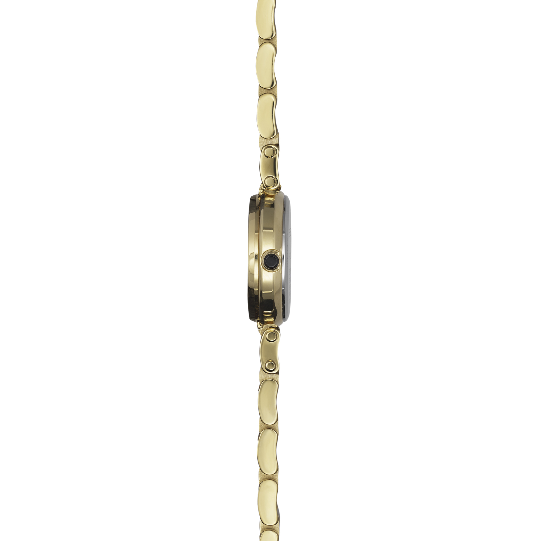 LADY H PVD Gold weiß Perlmutt 17312BP1N19 – Seitenansicht