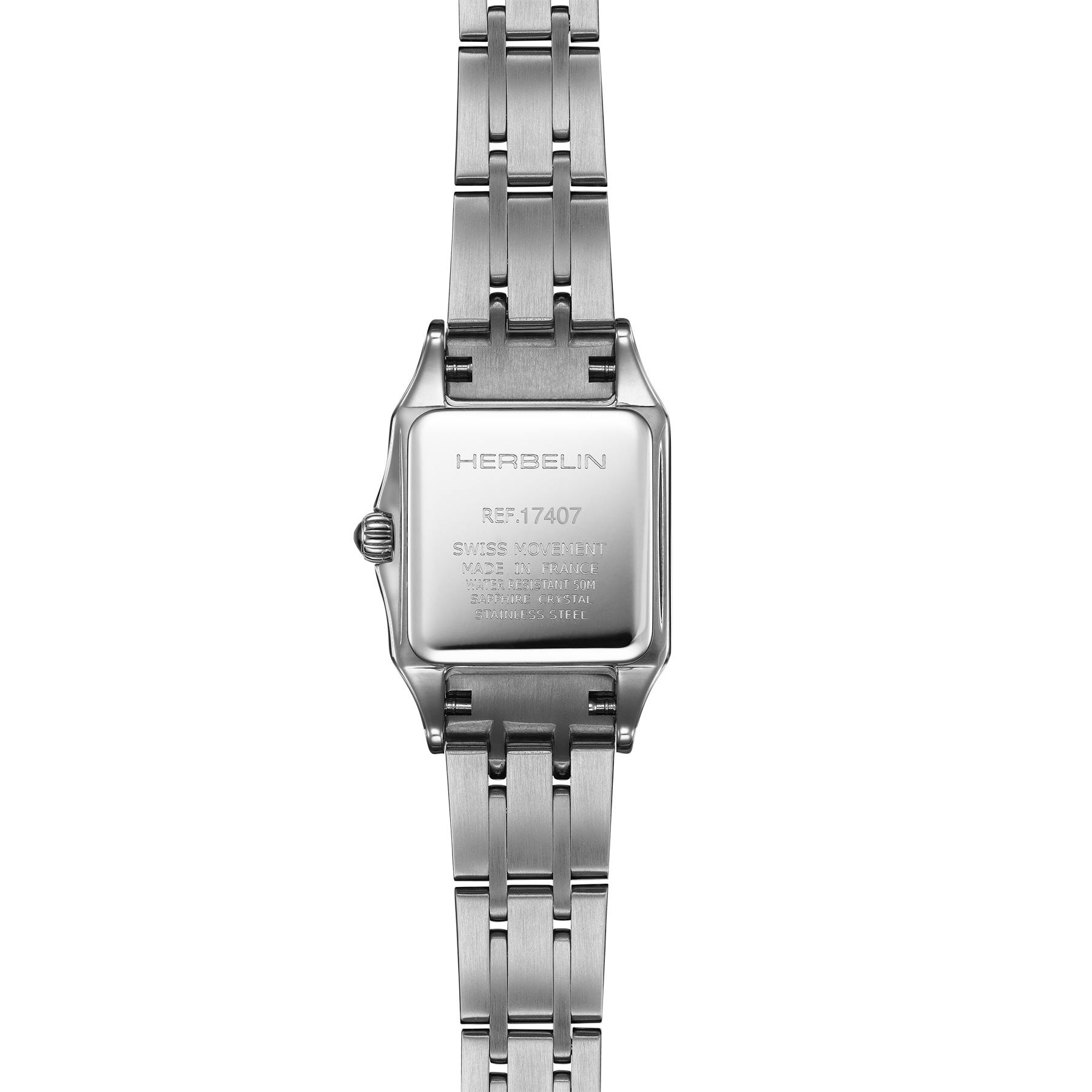 LUNA Mini Diamanten Metallband 17407B54Y08 – Rückansicht
