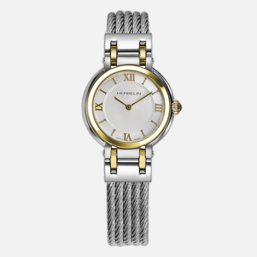 GALET Bicolor Câble Silber 17430BCT28