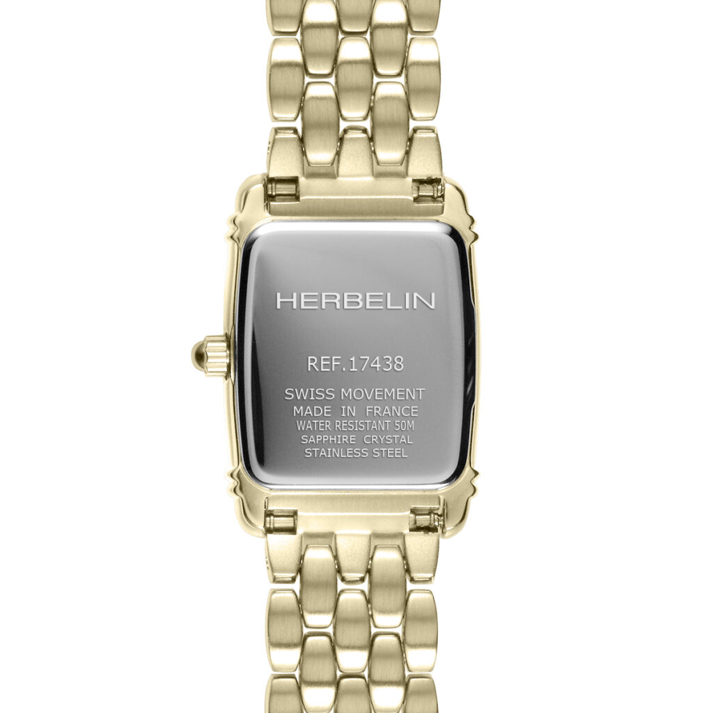 ART DECO PVD Gold 17438BP1N08 – Rückansicht