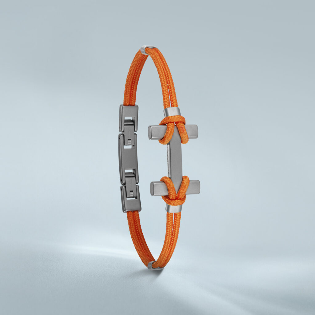 HERBELIN H Amarrage Herrenarmband Titan/Orange