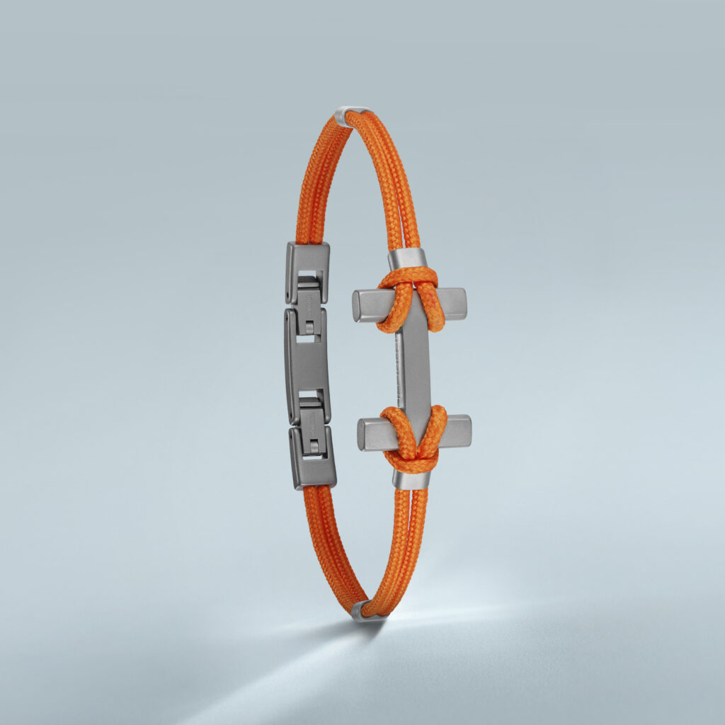 HERBELIN H Amarrage Herrenarmband Titan/Orange