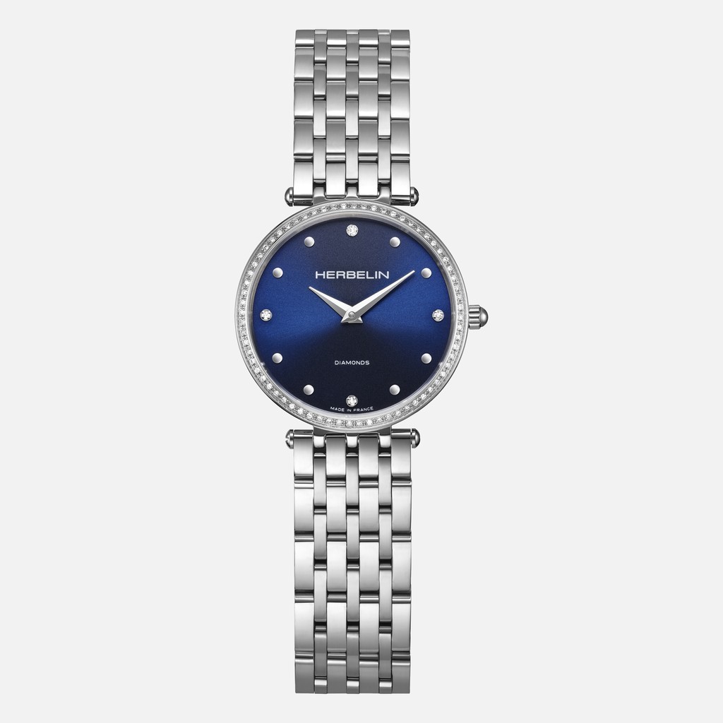 EPSILON Diamanten Edelstahl blau 17116B68Y85