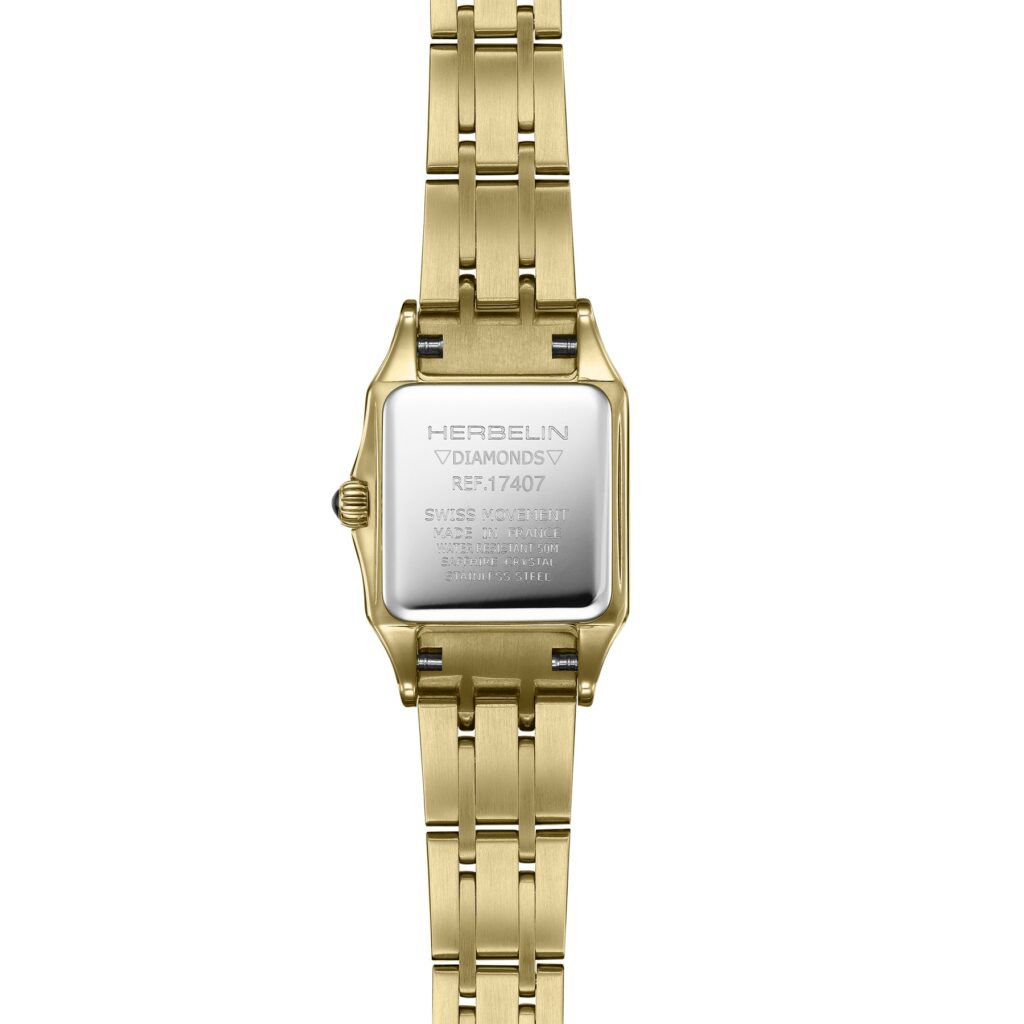 LUNA Mini Diamanten Gelbgold 17407BP1N54Y08 – Rückseite