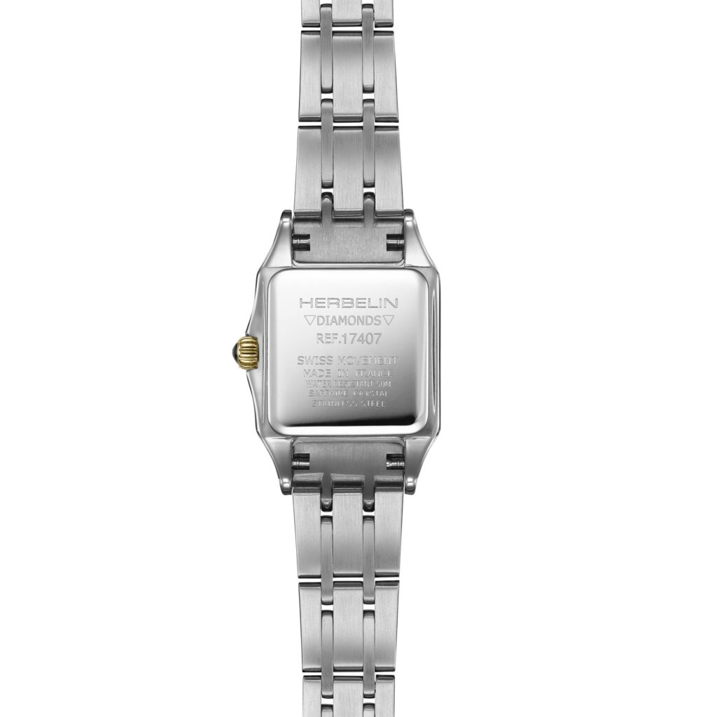 LUNA Mini Diamanten Bicolor 17407BT54Y08 – Rückseite