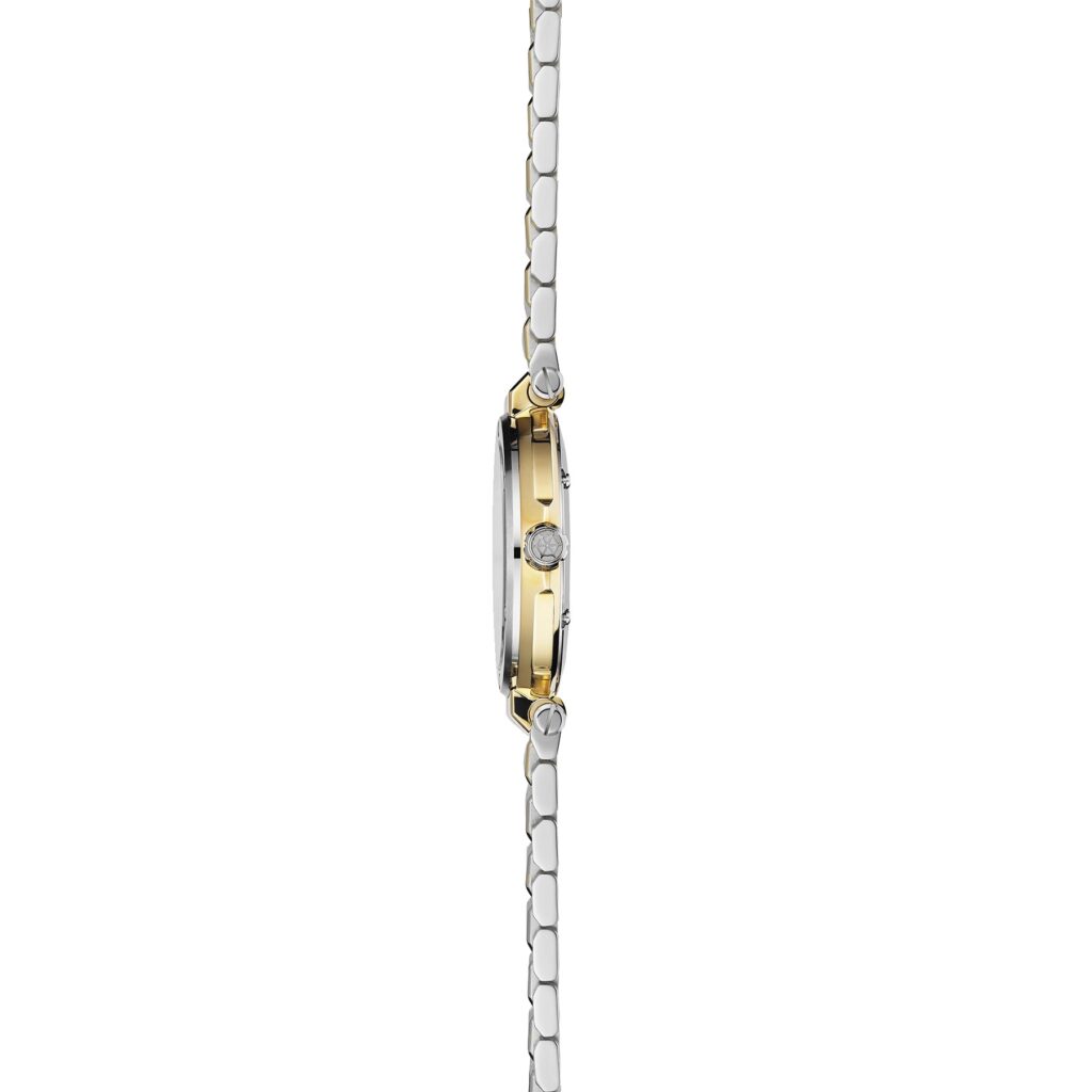 HERBELIN NEWPORT 18289BT1N89 Damenuhr Bicolor mit Perlmutt-Zifferblatt und Diamanten
